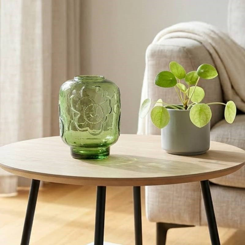 Unikko Vase in olive