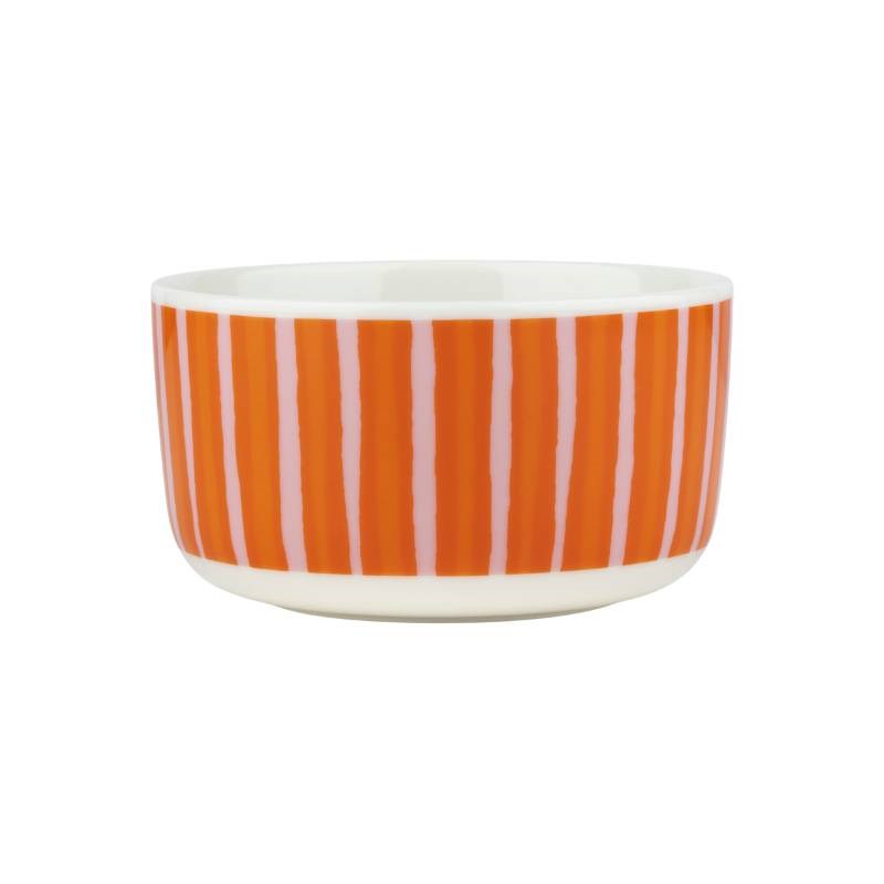 Piccolo Bowl 500ml in white, pink, orange