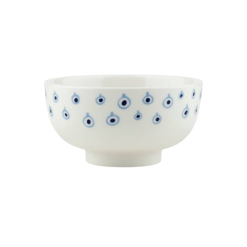 Musta Tamma Bowl 300ml in off white, orange red, light blue