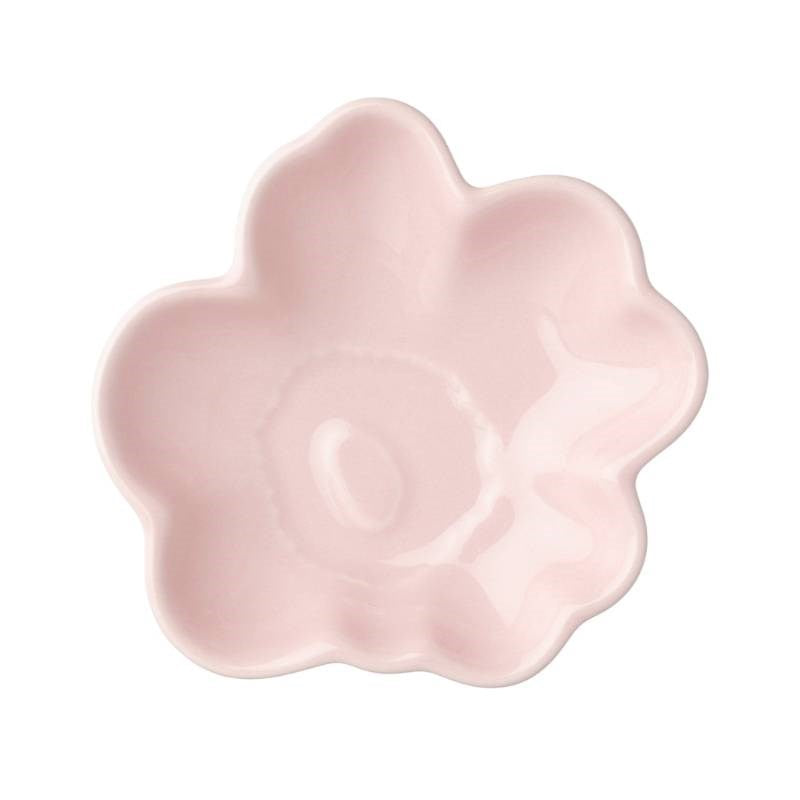 Unikko Small Plate 9.5cm in pink