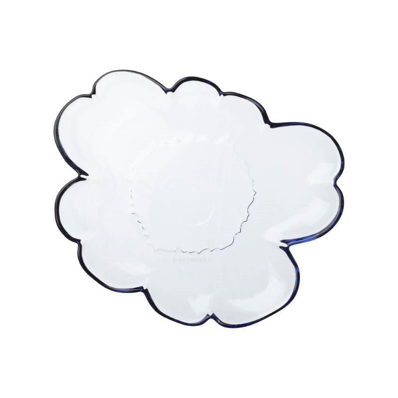 Unikko Glass plate 20cm in lavender