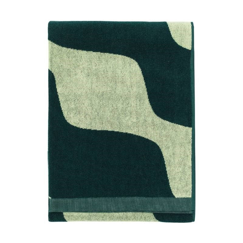 Taifuuni Bath Towel 70x150cm in pear, dark green