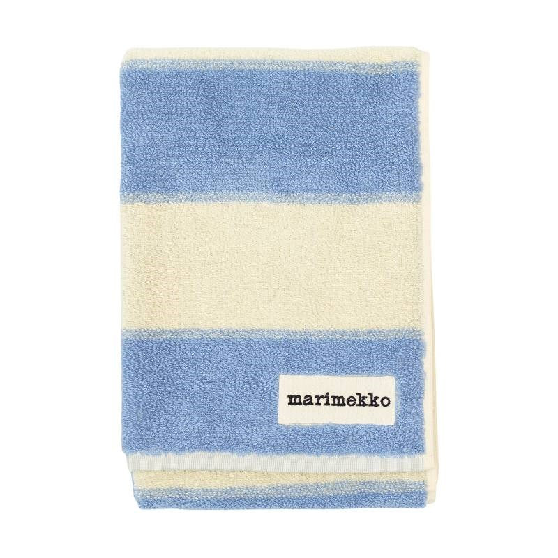 Galleria Hand Towel 50x100cm in light blue, melon