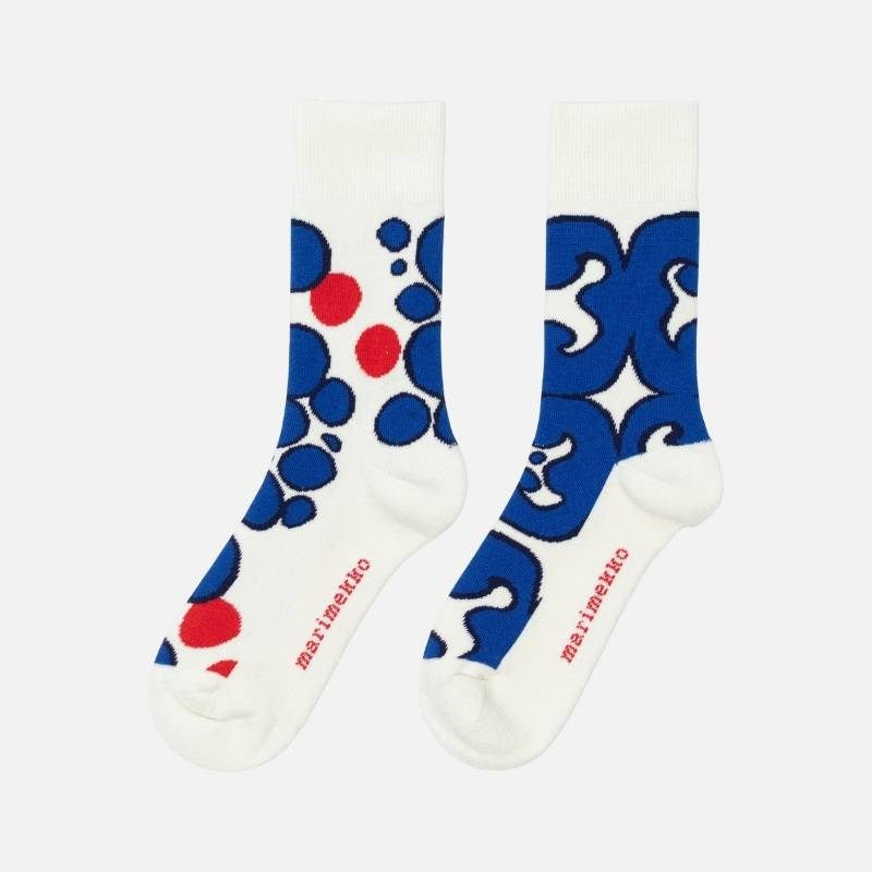Pirtti Keidas Kioski Socks in blue, white, red