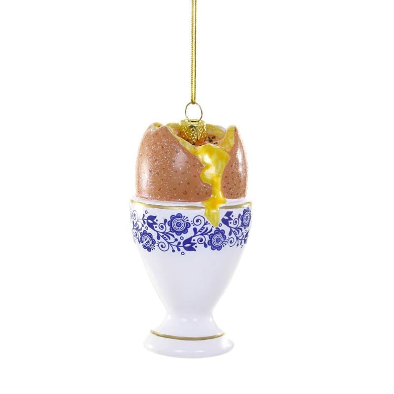 Egg in Egg Cup Christmas Decoration