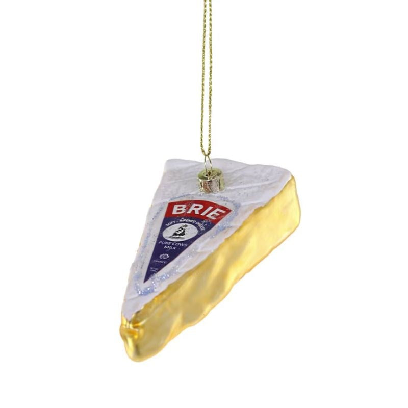 Wedge of Brie Christmas Decoration