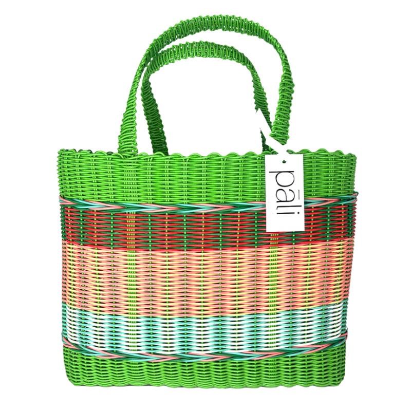 Mira Stripe Bag, large, in jungle