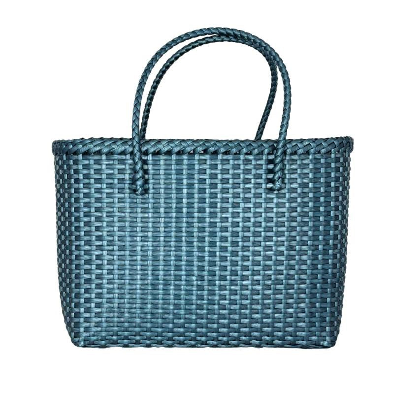 Mira Tote Bag, medium, in peacock