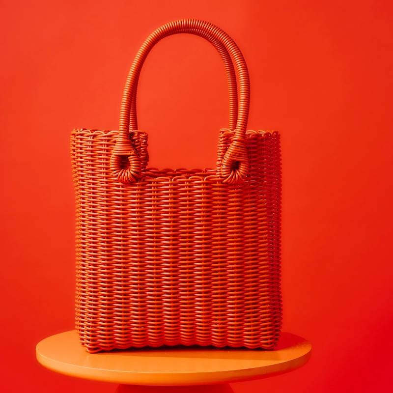 Mira Bucket Bag in pumpkin