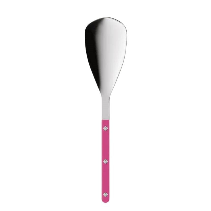 Bistrot Solid Rice Spoon in raspberry