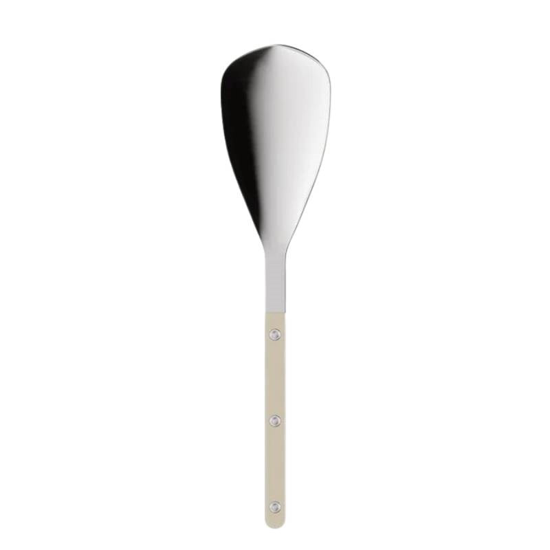 Bistrot Solid Rice Spoon in light khaki