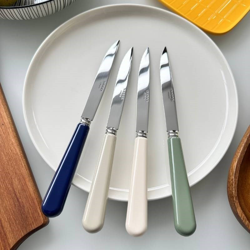 Pop Unis Steak Knife in navy blue