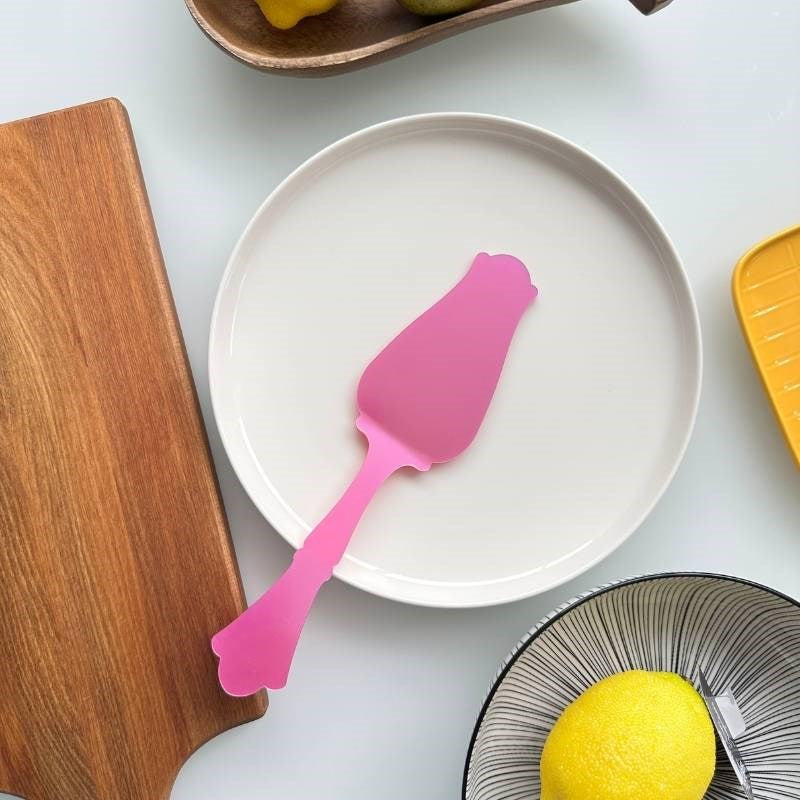 Honorine Tart Server in pink