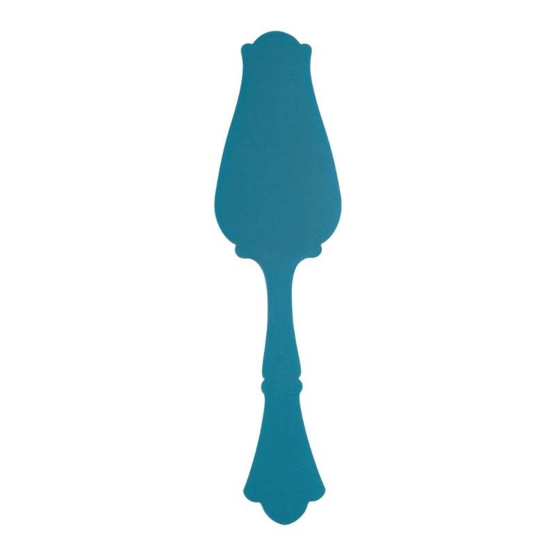 Honorine Tart Server in turquoise