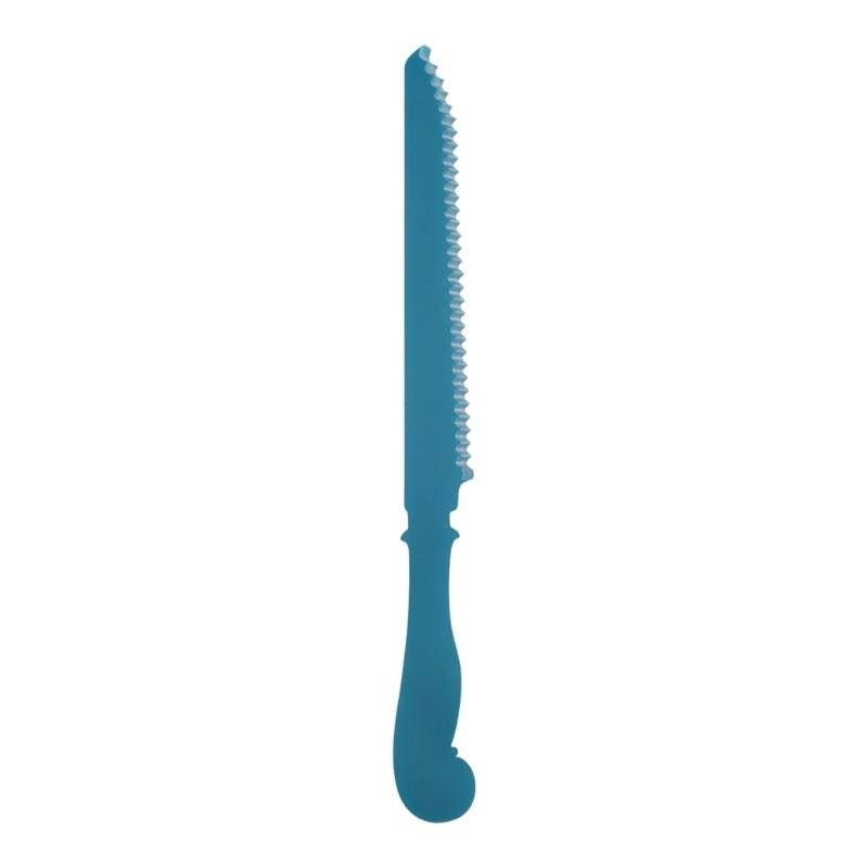 Honorine Bread Knife in turquoise