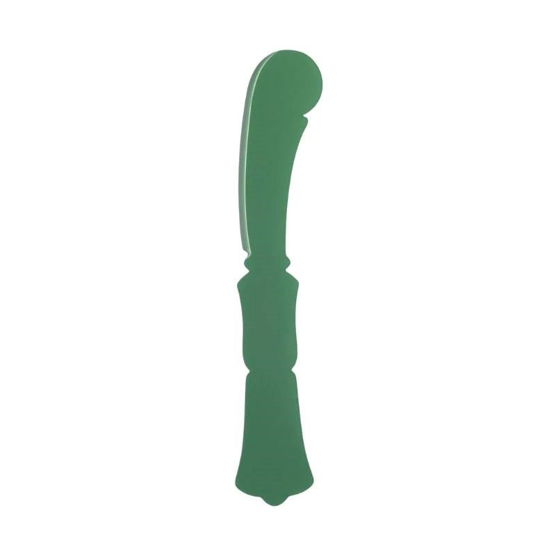 Honorine Butter Spreader in garden green