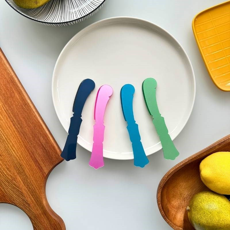 Honorine Butter Spreader in turquoise