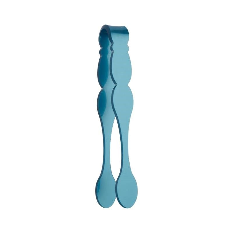 Honorine Tongs, small, in turquoise