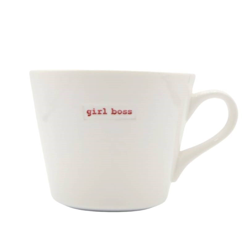 Girl Boss Bucket Mug 350ml