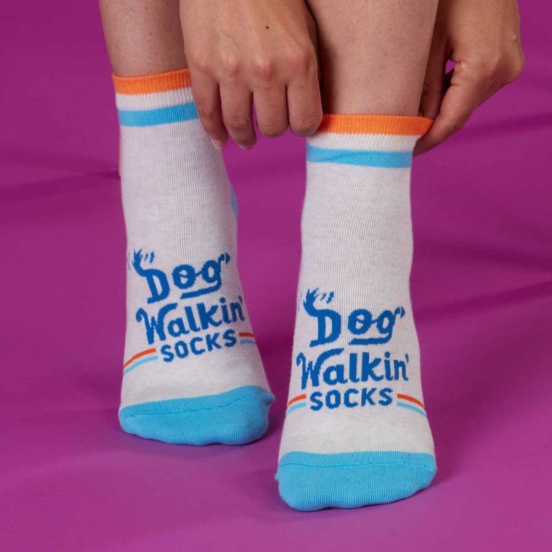 Ankle Socks - Dog Walkin'