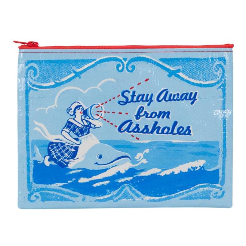 Zipper Pouch - Stay Away From Assholes