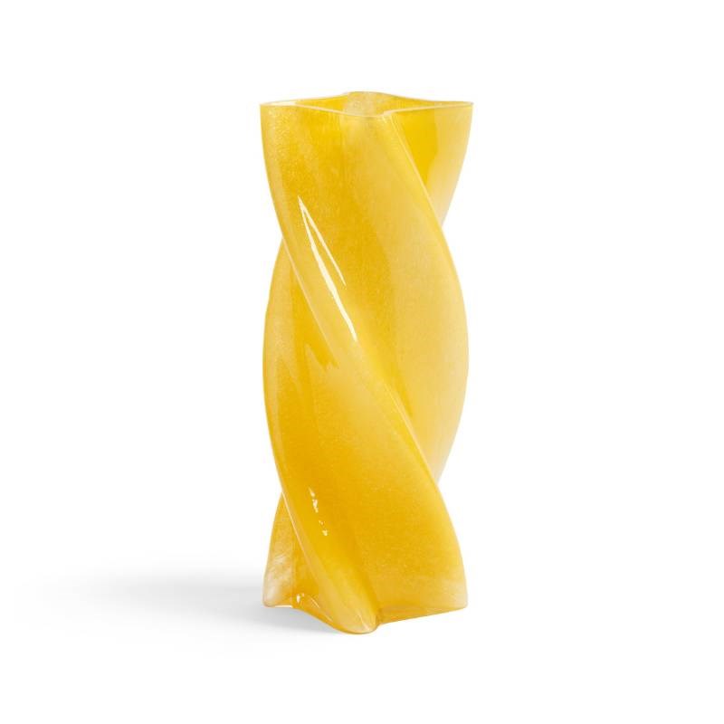 Marshmallow Vase in opaque yellow