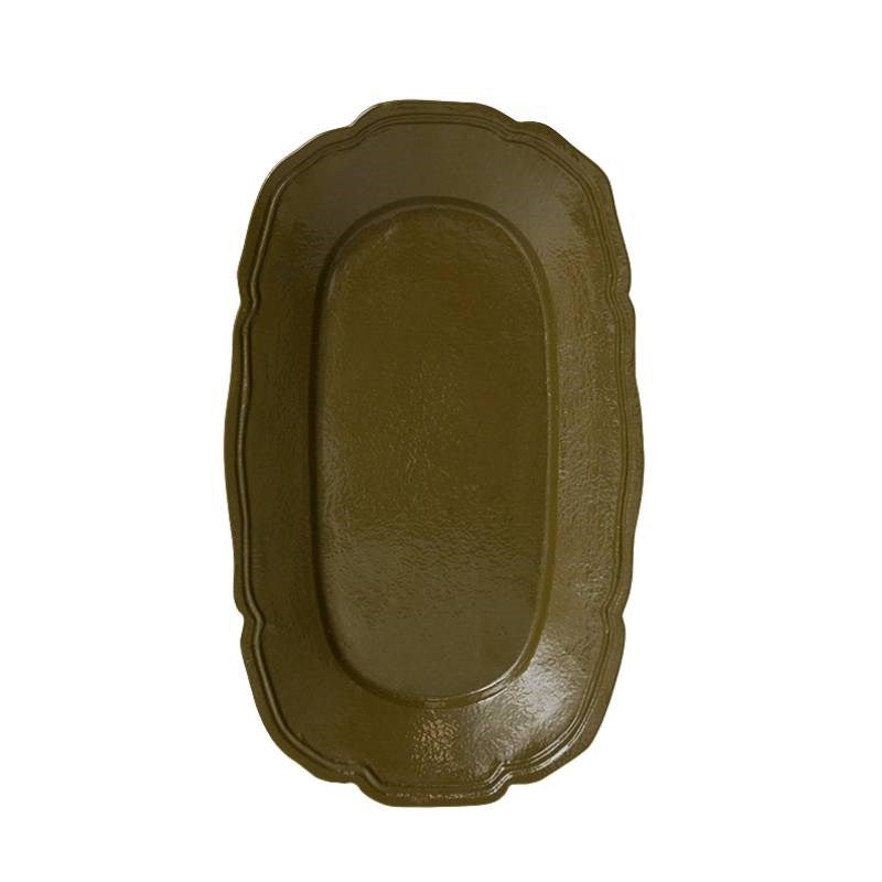 New Classics Serving Tray in olive