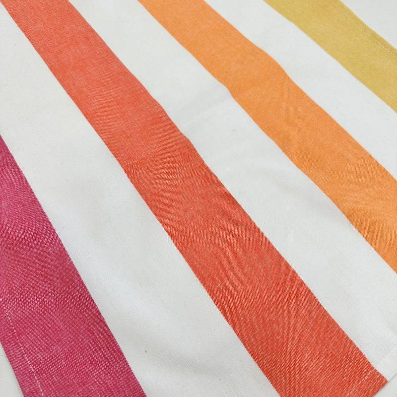 Pink Ginger Stripe Tea Towel