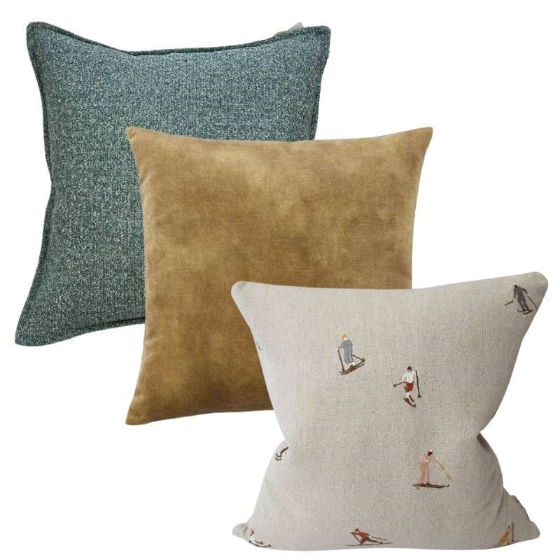 Skiers 3 Cushion Bundle