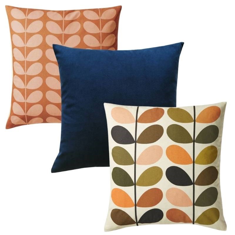 Multi Stem in Auburn 3 Cushion Bundle