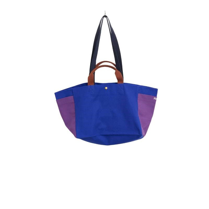 Weekend Bag, small, in electric blue multi
