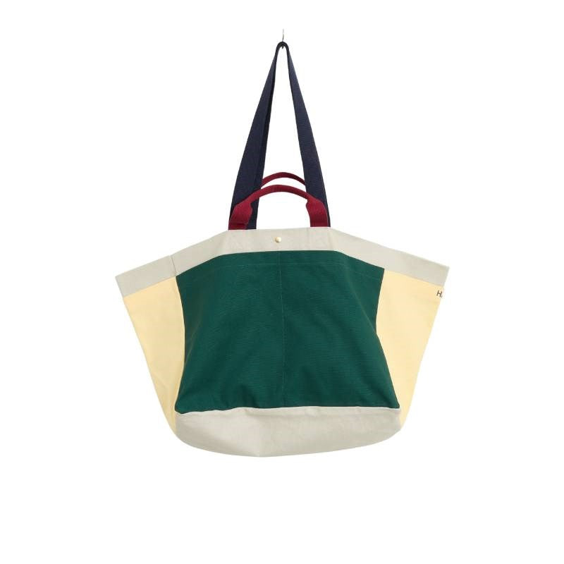 Weekend Bag, medium, in dark green multi