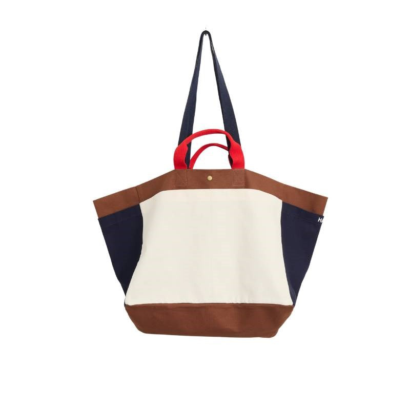Weekend Bag, medium, in cream multi