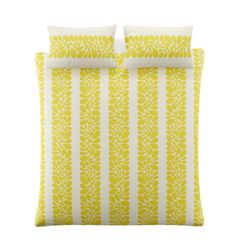 Sycamore Stripe Bedding Set in yellow