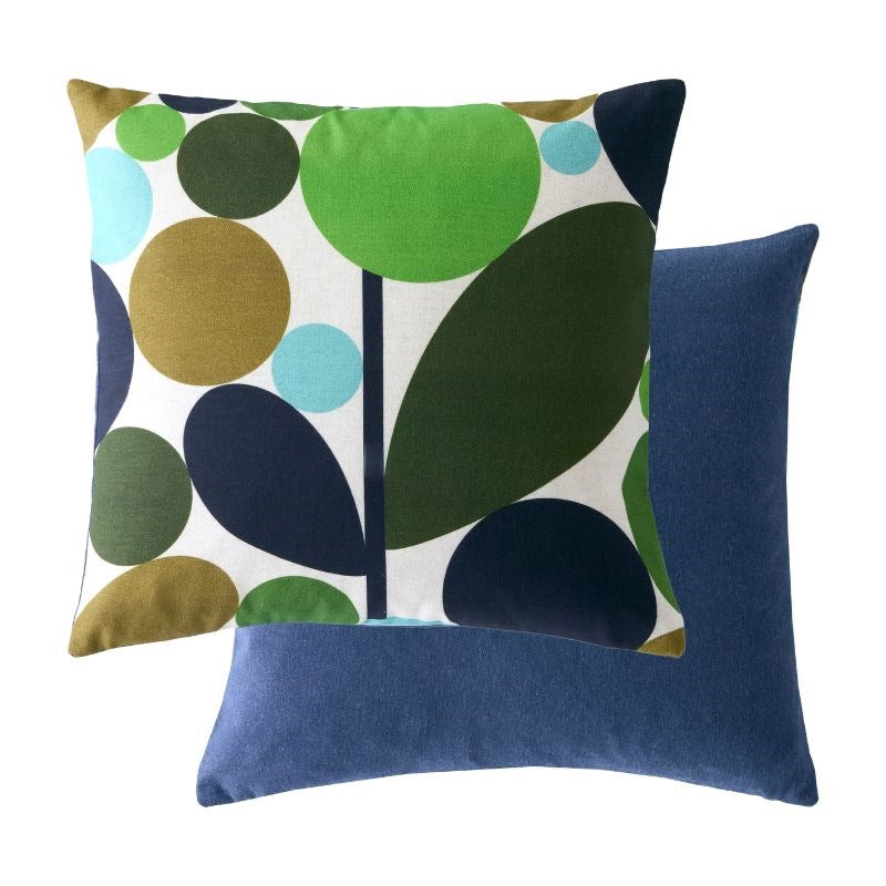 Bubble Flower Cushion Cover 45cm in evergreen