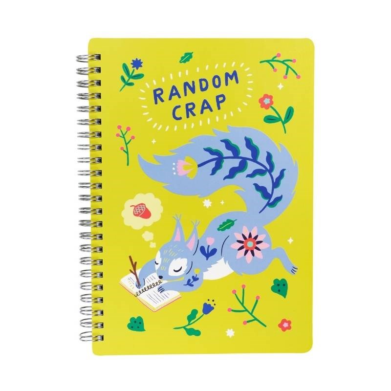 Random Crap 15x20cm Spiral Notebook