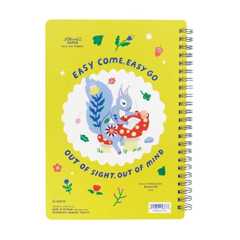 Random Crap 15x20cm Spiral Notebook