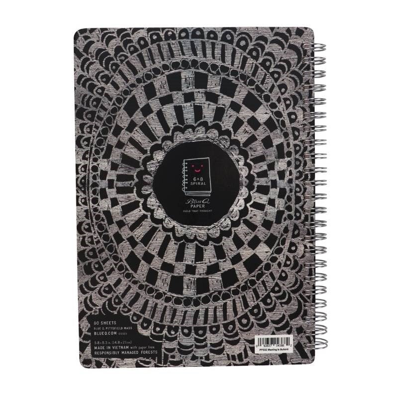 Meeting is Bullsh*t 15x20cm Spiral Notebook