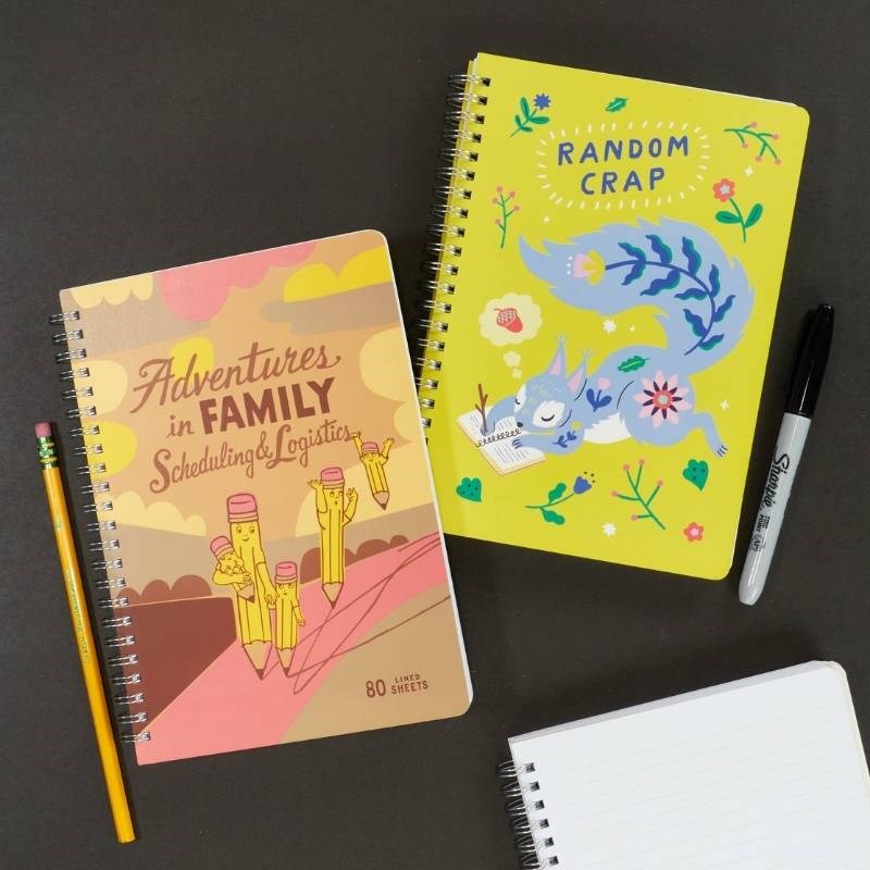 Family Scheduling 15x20cm Spiral Notebook