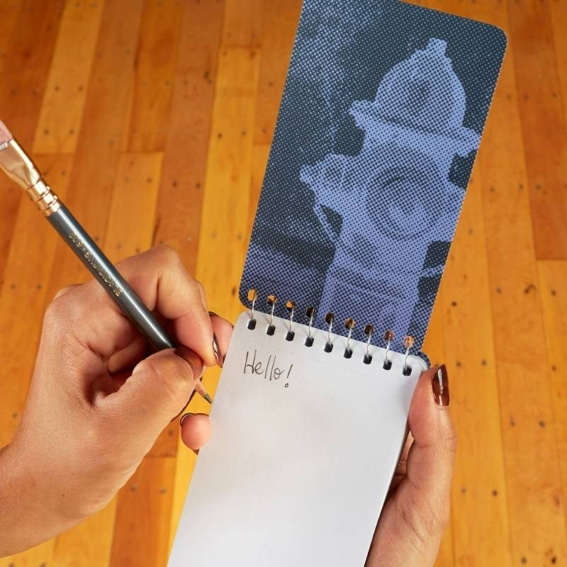 Go with the Flow 7.5x13cm Spiral Notebook