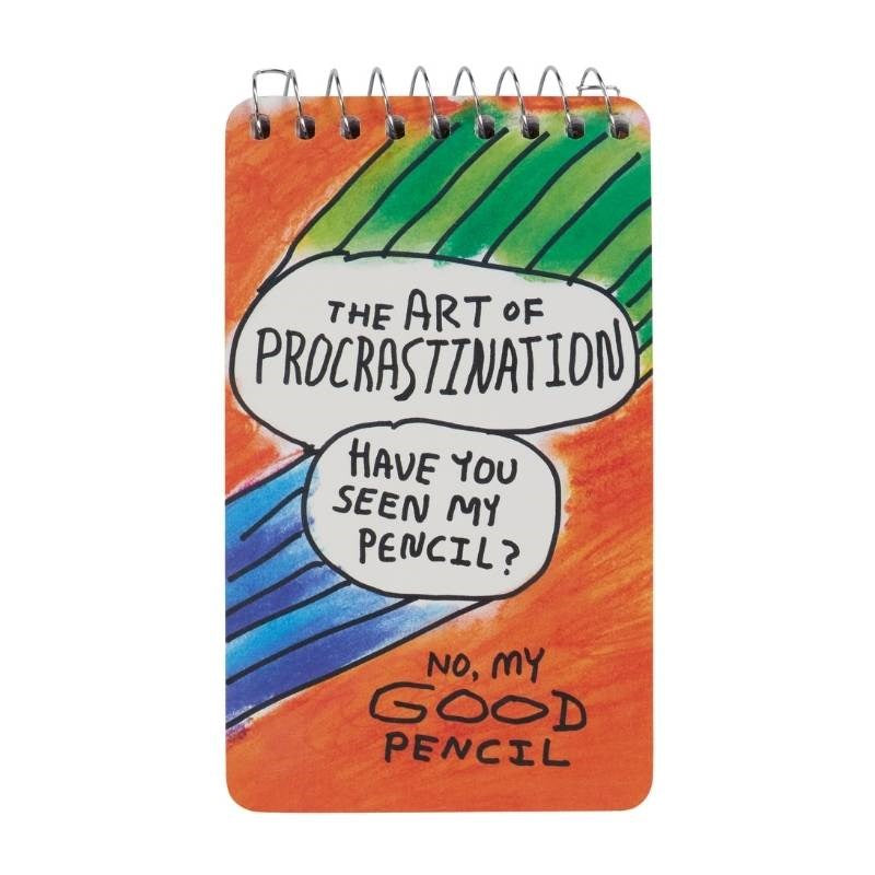 Procrastination 7.5x13cm Spiral Notebook