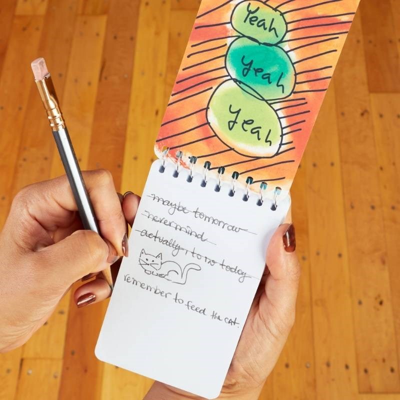 Procrastination 7.5x13cm Spiral Notebook