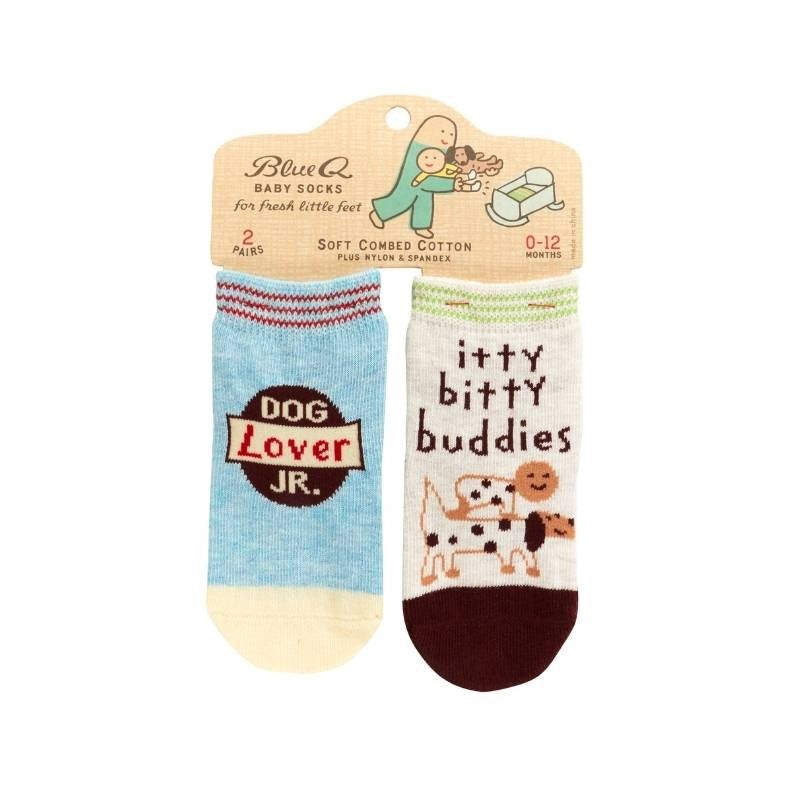Baby Socks - Dog Lover/Buddies