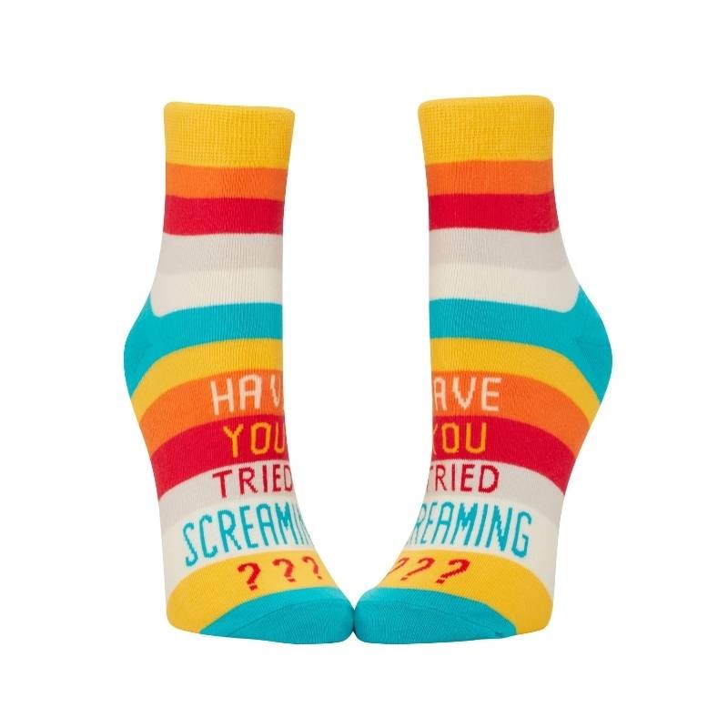 Ankle Socks - Tried Screaming?