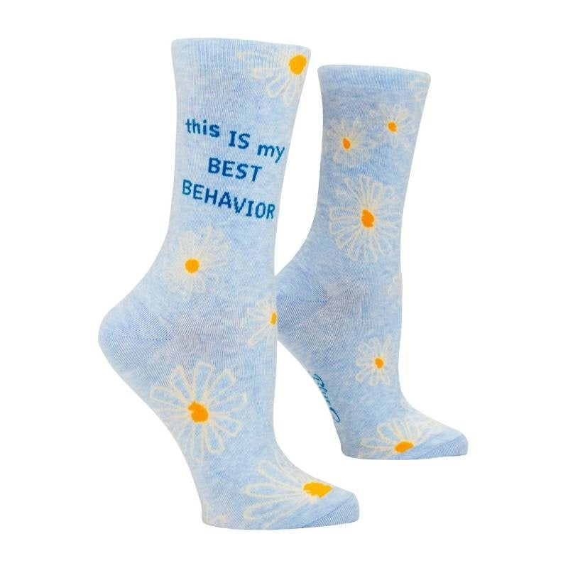 Ladies Socks - My Best Behaviour