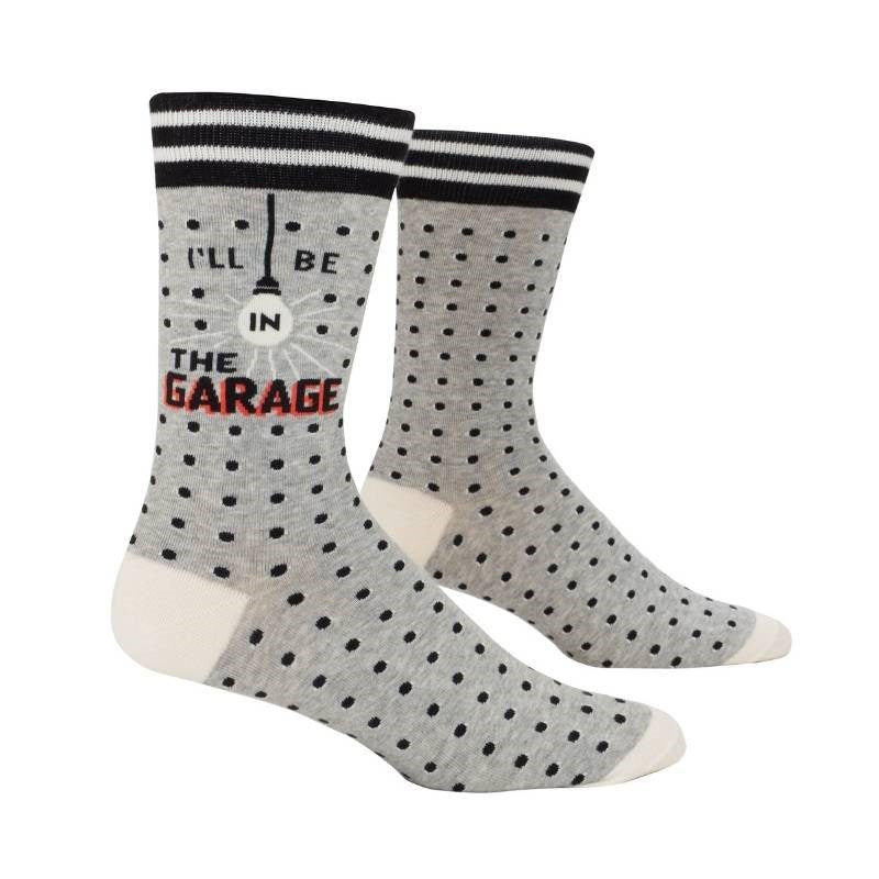 Mens Socks - I'll Be In The Garage