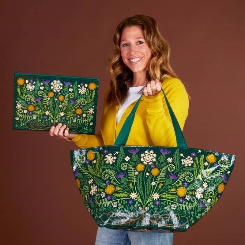 Jumbo Pouch - Wild Bloom