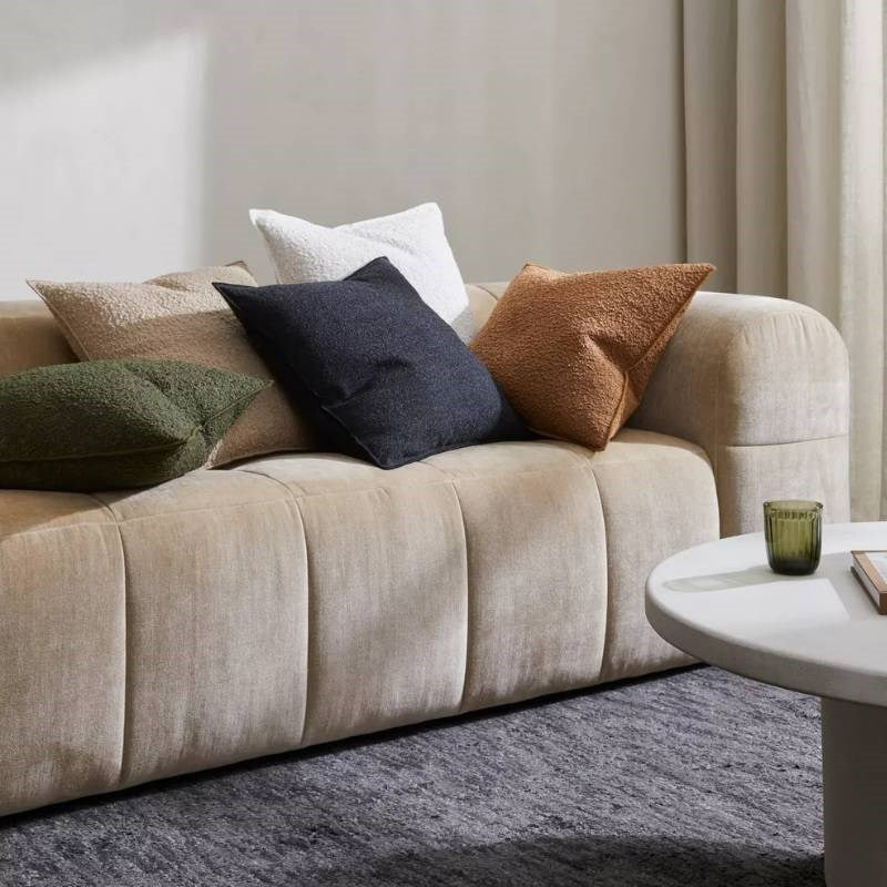 Alberto Cushion Cover 50cm in midnight