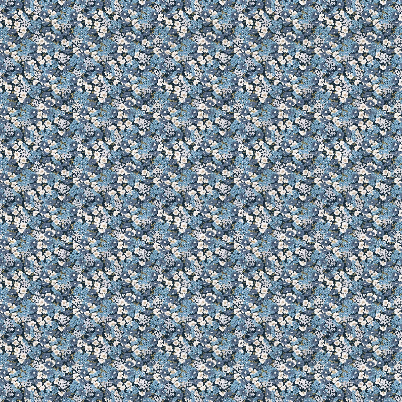 Bridgewater velvet fabric in azure