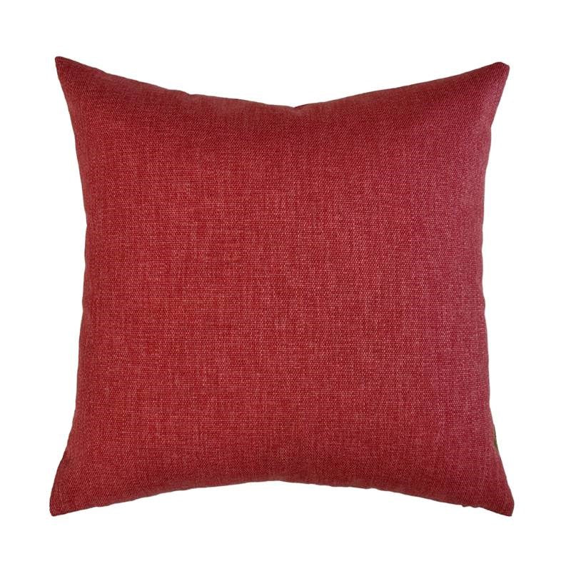 Keylargo Linen Look Cushion Cover 50cm in cherry